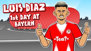 LUIS DIAZ - 1st Day at Bayern Munich🔴