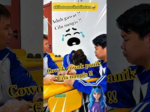 ketika kimi jadi orang yang gak tegaan,  langsung apes !! #funny #sikimi #shorts #fyp #lucu #comedy