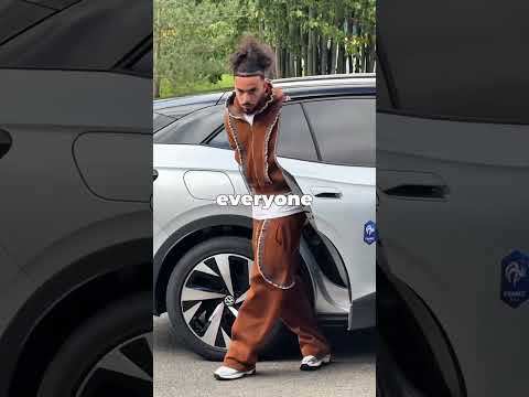 The surprising arrival of the French players for the training camp #lifeisbutadream #soccerball