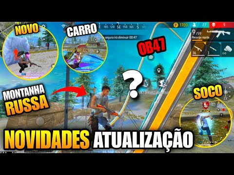 CHEGOU! MAPA NEVADO, DOZE NOVA, PISTA DE PATINAÇÃO E MAIS NOVIDADES! SERVIDOR AVANÇADO FREE FIRE