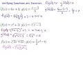Function Composition and Inverses
