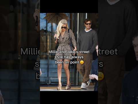 Millie bobby Brown and Jake Bongiovi street style has always been on point ๐ฉท