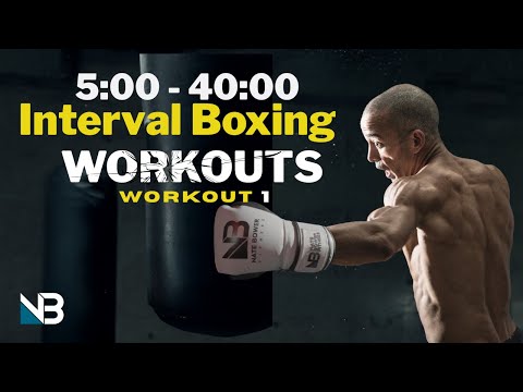 5 Min or 40 Min Interval Boxing Workout - Get fit faster