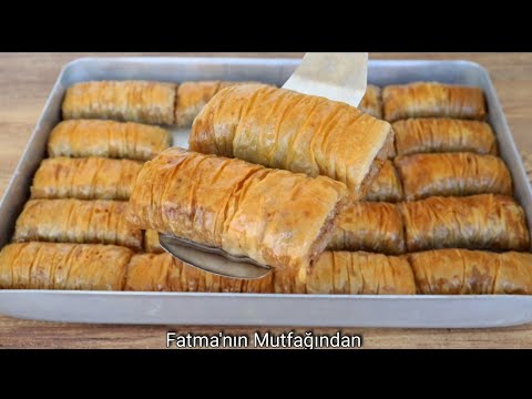 Bu Baklava Tarifiyle Komşular Kapında! ❗Hamuru Yağ Gibi Açılıyor. Çıtır Ve Lezzetli