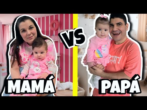 24 HORAS CUIDANDO A UN BEBÉ RECIÉN NACIDO - Mamá VS Papá | LOL Retos Divertidos