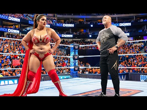 Goldberg vs indian Female Wrestler WWE Friday Night Smackdown Highlights 5 July 2025