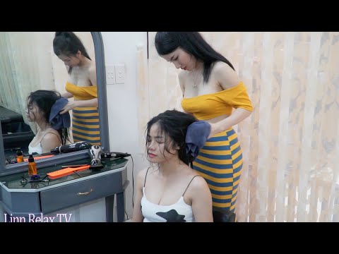 [ASMR] Golden bee sister Ong Chuyen Can Massage | Relax Everyday With Linn Spa Vietnam