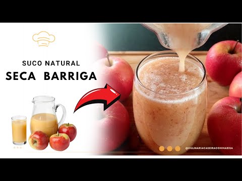 ✅Suco Detox Natural  com Maçã e Gengibre – Receita Fácil e Refrescante