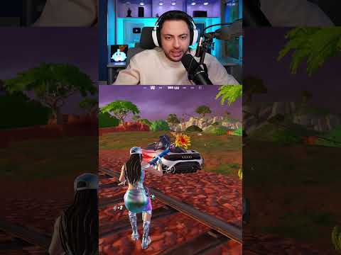 كيف تخلي السيارة تطير بالماب #فورتنايت #فورت