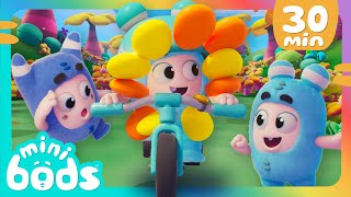 Lulu's Big Adventure! | 30 Minutes of Minibods | Funny Preschool Cartoons for Toddlers