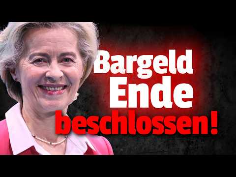 💥Ursula von der Leyen GEWINNT: EU beschließt Bargeldabschaffung!