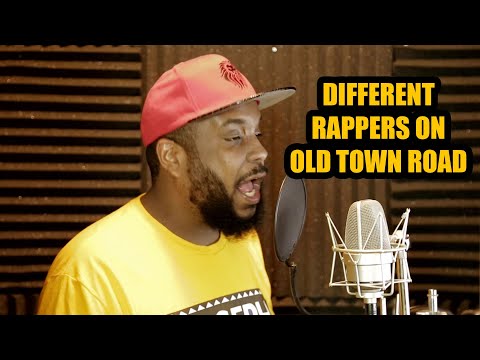 DIFFERENT RAPPERS ON OLD TOWN ROAD (Parody)