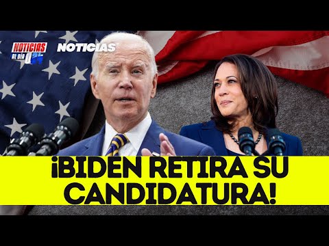 JOE BIDEN RENUCIA a su Candidatura a la Pesidencia Demócrata de EEUU. ¿Abre el Camino a Trump?💥