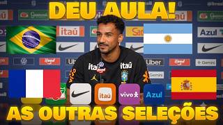 DANILO DEU AULA NA COLETIVA! "ENDRICK DESTRÓI NOS TREINOS" OLHA O QUE ELE FALOU DAS OUTRAS SELEÇÕES