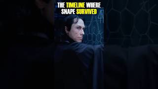 The Timeline Where Severus Snape Survived #harrypotter