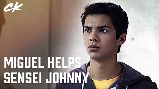 Miguel Earns Johnny's Respect | Cobra Kai (Xolo Maridueña, William Zabka)