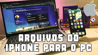 Como Transferir QUALQUER ARQUIVO entre iPhone e PC (GRÁTIS)