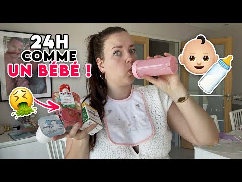 24H : JE MANGE COMME UN BÉBÉ ! 🍼​👶