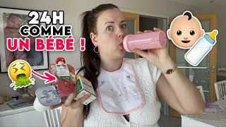 24H : JE MANGE COMME UN BÉBÉ ! 🍼​👶