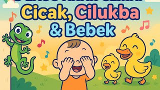Kompilasi Lagu Anak Balita 🐥 Cicak di Dinding, Cilukba, Potong Bebek Angsa | Lagu Edukasi & Ceria