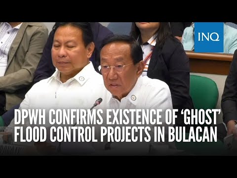 YouTube video thumbnail: DPWH Confirms Existence of ‘Ghost’ Flood Control Projects in Bulacan