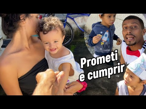 Mesmo não podendo - tive que buscar na escola!