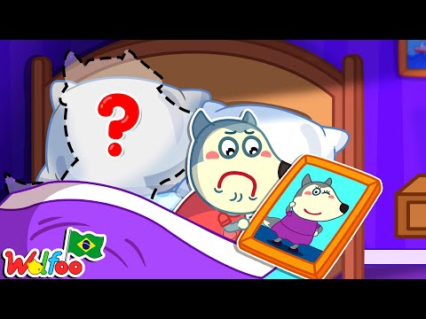 Mamã! Por favor, volte com o Wolfoo! Histórias infantis sobre a família| Wolfoo em Português