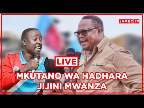 🅻🅸🆅🅴 TUNDU LISSU ANAZUNGUMZA NA WAKAZI MWANZA