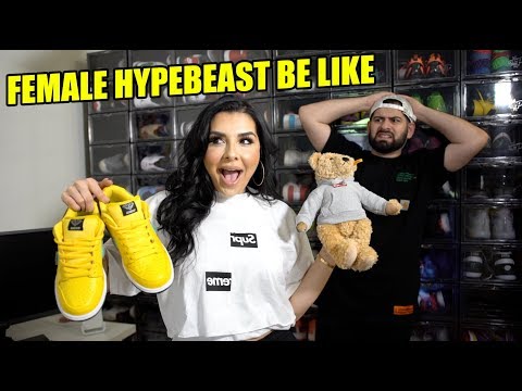 10 TYPES OF FEMALE HYPEBEAST