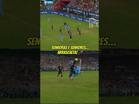 Que Golaço de Bicicleta do Arrascaeta! 🔥 #flamengo #arrascaeta #shorts