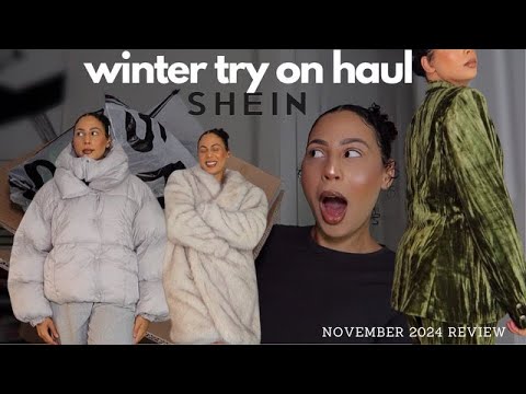 SHEIN WINTER CLOTHING TRY ON HAUL ❄️ NOVEMBER 2024 MUST HAVES