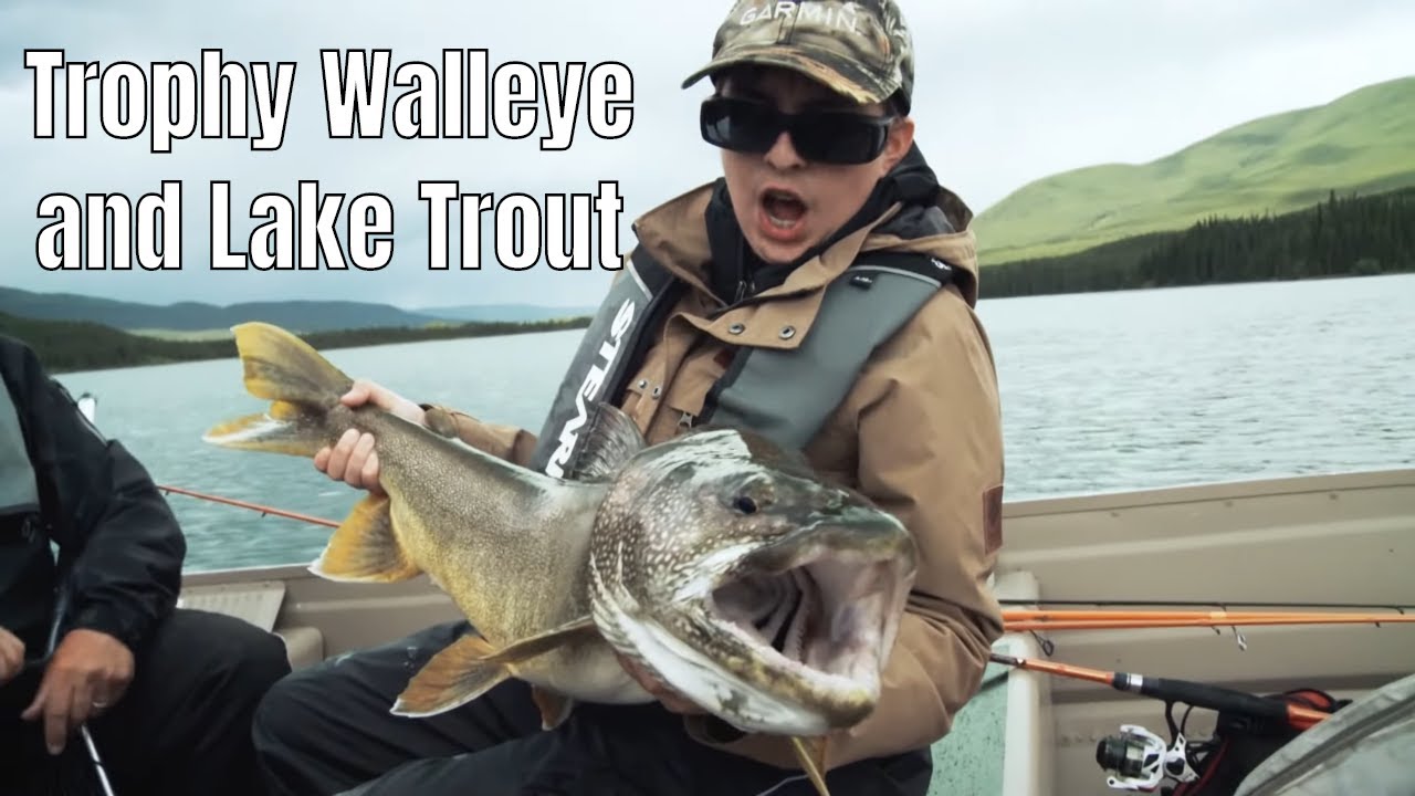Trophy Walleye and Lake Trout in BC - The Fishing Canada Show