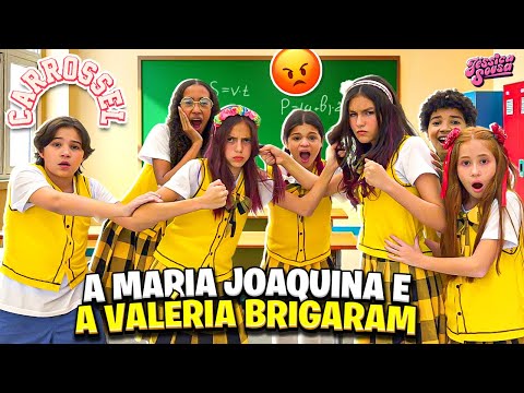 CARROSSEL! MARIA JOAQUINA E VALÉRIA BRIGARAM FEIO( turma do carrossel)Jéssica Sousa