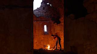Camping Alone in an Abandoned Monastery 💀