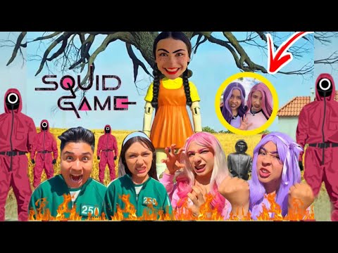 LA MUÑECA DEL JUEGO DEL CALAMAR, NOS CAPTURÓ😱😍🦑🪆🤣🌈🔥PARTE 2. @isabelpaipay6 @lexjara