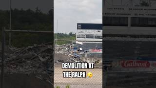 Demolition continues at Ralph Wilson Stadium… #Bills #NFL #Football #Shorts