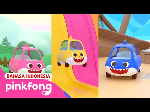 Boo Boo Song dan lain-lain | Kumpulan Lagu Mobil | Pinkfong Baby Shark Indonesia
