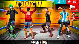 ¡GANAMOS la partida con la ÚLTIMA KILL a PUÑOS como VETERANOS! 🔥🥊 (Free Fire Épico)”