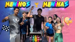 🔥 MENINOS x MENINAS 🔥 QUEM VENCE O DESAFIO?!” MANSÃO MAIS2 