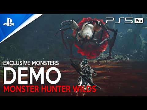 MONSTER HUNTER WILDS Exclusive Monsters Preview | New Epic OPEN WORLD RPG coming to PS5 Pro in 2025