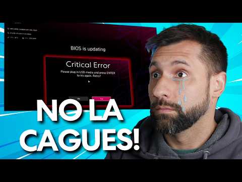 😱 ACTUALIZA LA BIOS SIN MIEDO! ft. MSI x870e Carbon WIFI