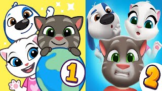 Talking Tom & Friends: World VS My Talking Tom Friends 2  NEW GAME Android iOS Gameplay HD