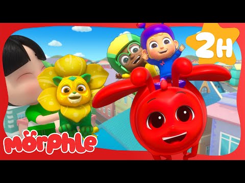 Who Wins the Flower Power Prize? 🌸🏆✨ | 🔴 Morphle VS Orphle 🟢 | Fun Kids Cartoon