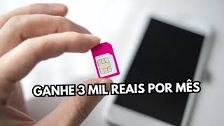 SÓ FICA DURO QUEM QUER 👏 GANHE DINHEIRO  REVENDENDO CHIP DE CELULAR