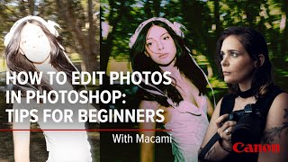 How to Edit Photos in Photoshop for Beginners | Easy Step-by-Step Tutorial (2025) | Canon