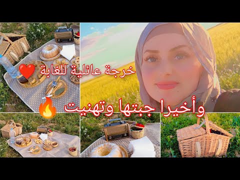 سبب غيابي/خرجة مع العائلة للغابة غيرنا جو هباااال❤️/ افضل اسبيراتور كسبتها/ كيك بالليمون خفيف ريشة😋