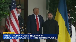 President Trump hosts Zelensky at the White House