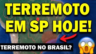 URGENTE! TERREMOTO HOJE EM SÃO PAULO? ALERTA DE TERREMOTO EM SÃO PAULO 2025 TERREMOTO EM UBATUBA