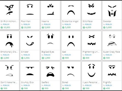 All Offsale Roblox Faces 07 2021 - pink wistful wink roblox