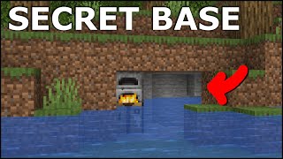 EPIC UNDERWATER BASE WITH SECRET ENTRANCE! MINECRAFT